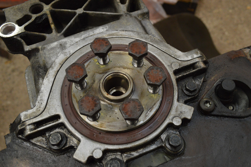 Illustration for article titled Engine work, part 1.